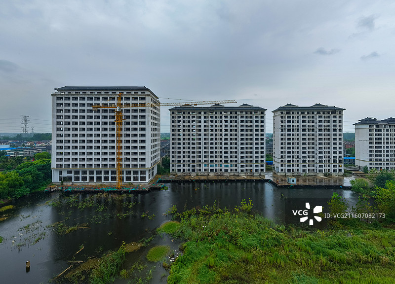 江苏省扬州市仪征市，龙泊湾玉园图片素材