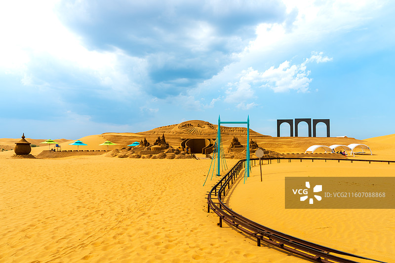 内蒙古鄂尔多斯市达拉特旗响沙湾图片素材