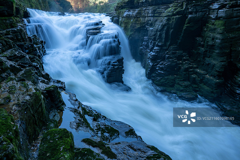世界特级溶洞国家5A级景区湖北利川腾龙洞卧龙吞江风光图片素材