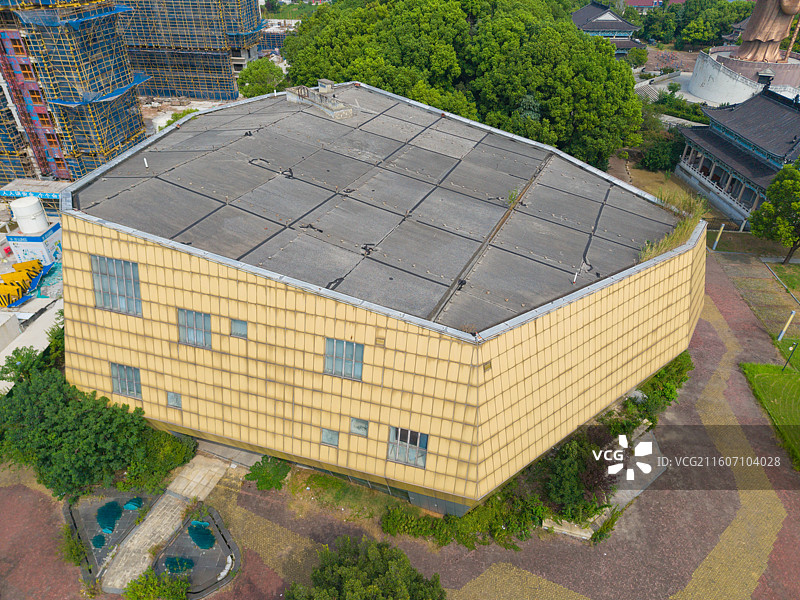 江苏省南通市，如皋市，如城街道，东方大寿星园图片素材