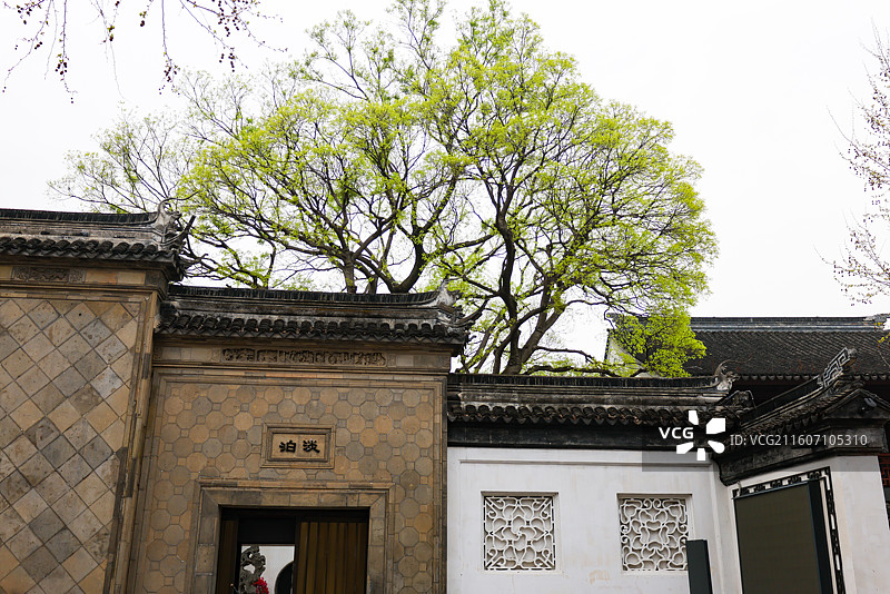苏州园林拙政园春天风光组图图片素材
