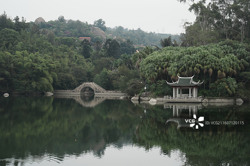 厦门园林植物园西门图片素材