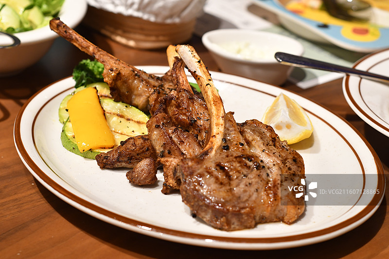 北京使馆区意大利餐厅图片素材