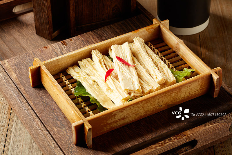 麻辣烫腐竹皮图片素材