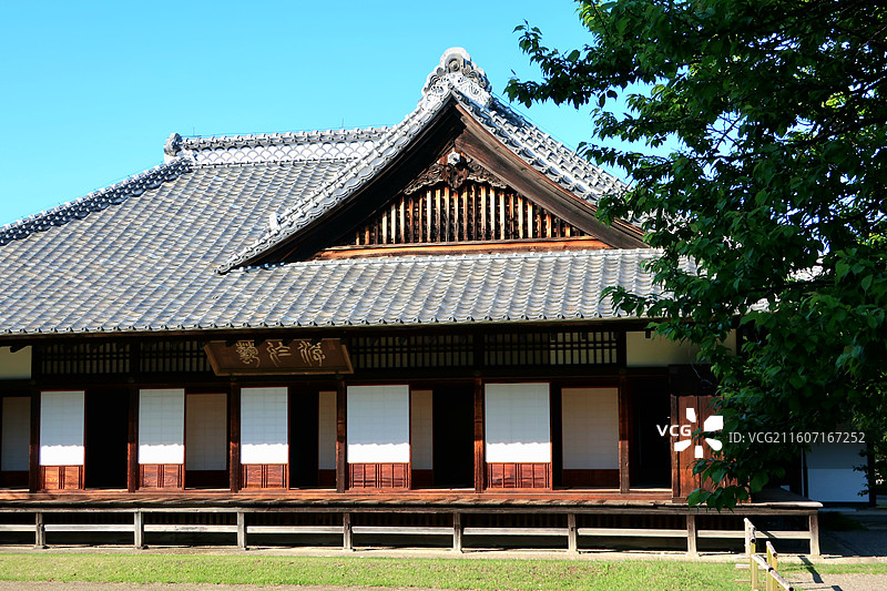 日本茨城县水户市，水户藩校弘道馆图片素材