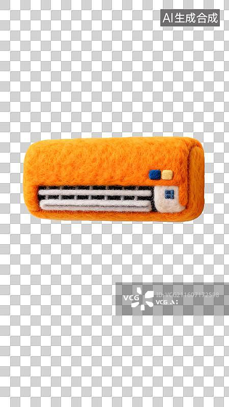 【AI数字艺术】毛毡风格的现代空调图片素材