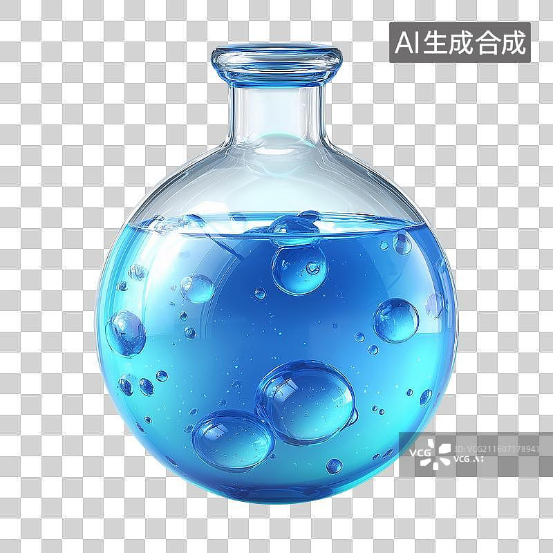 【AI数字艺术】3d化学图标图片素材