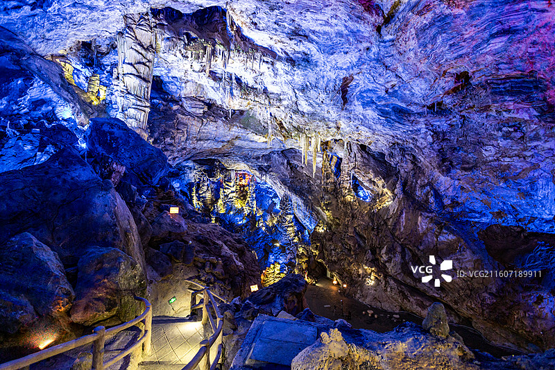 洞府奇观陇南万象洞图片素材