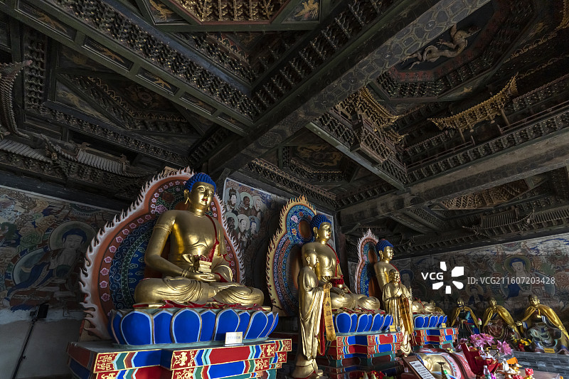 净土寺大雄宝殿图片素材