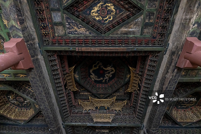 净土寺藻井图片素材