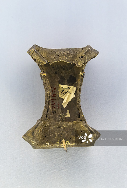 贰拾叁两方槽盐务银锭 唐中期 中国国家博物馆图片素材