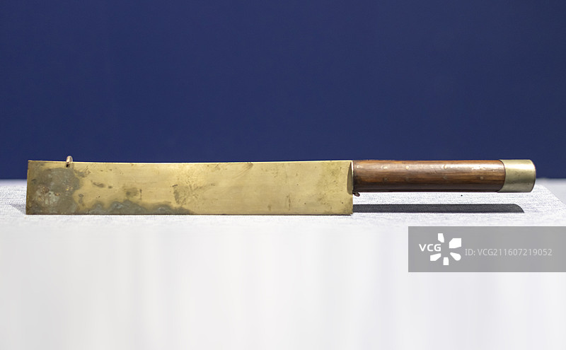 切药铜刀 清 中国国家博物馆图片素材