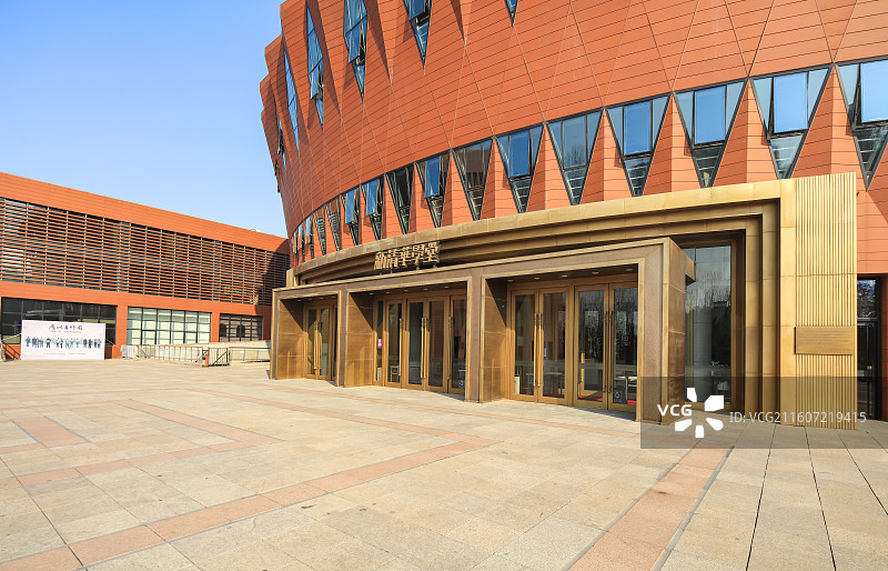 清华大学-新清华学堂图片素材