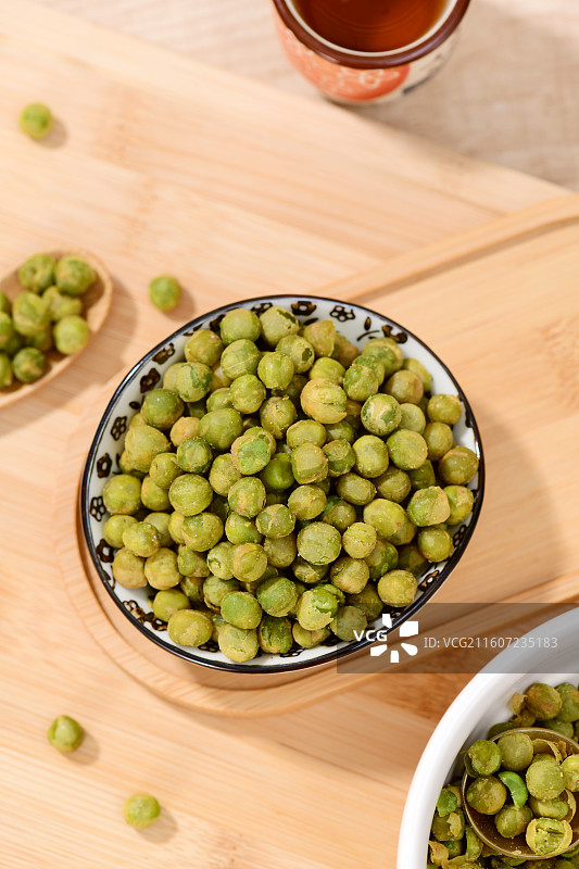 蒜香豌豆图片素材