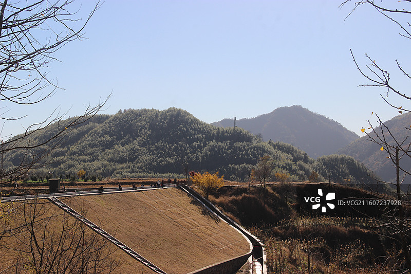 杭州 临安 神龙川风景区 临川古道 户外 徒步 旅游 风景图片素材