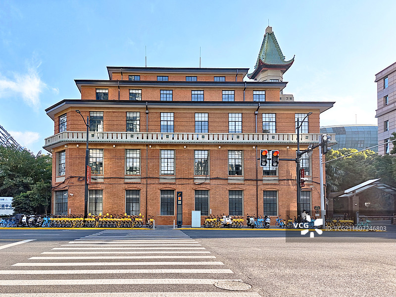 上海虹口区北外滩耶松船厂旧图片素材