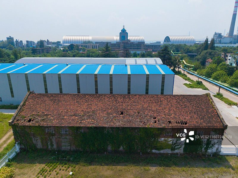 江苏省南通市崇川区，天生港码头图片素材