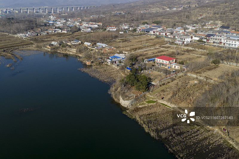 泰山天龙湖景区图片素材