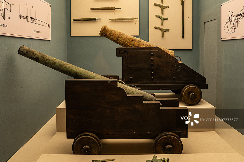 太平天国铁炮 淮安市博物馆图片素材