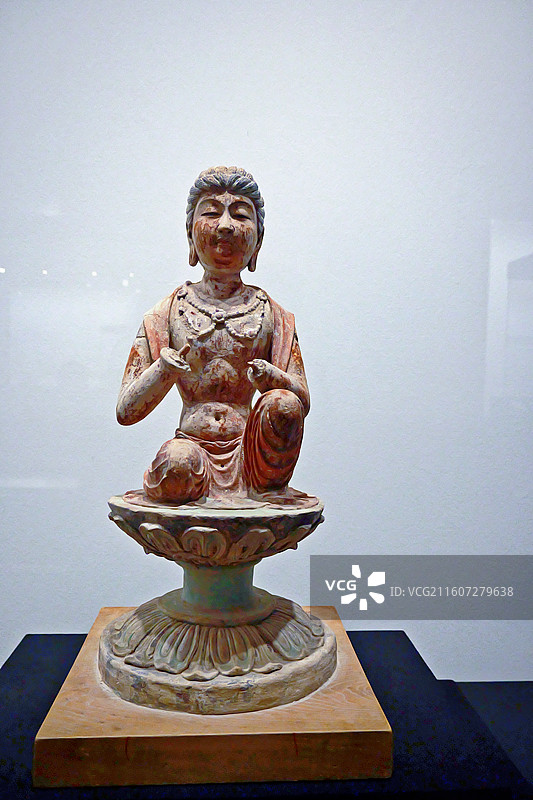 敦煌研究院藏唐代菩萨像图片素材