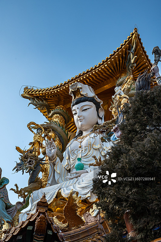 白瀑寺，北京六环外藏着这样一座 “魔幻” 寺庙图片素材