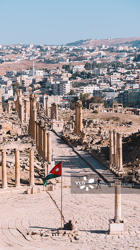 约旦-杰拉什古城图片素材