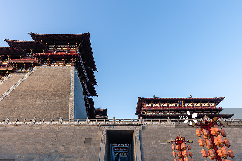 洛阳应天门组图图片素材