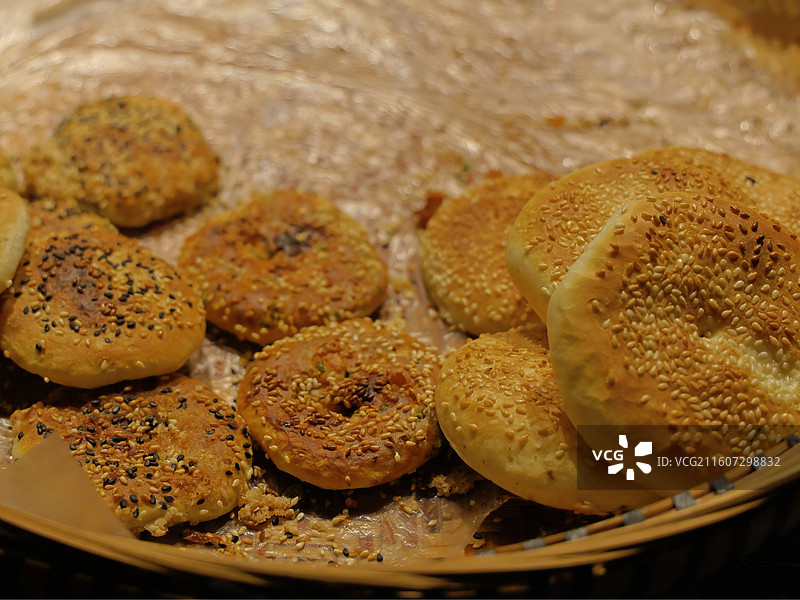 福建传统美食旺弟光饼图片素材