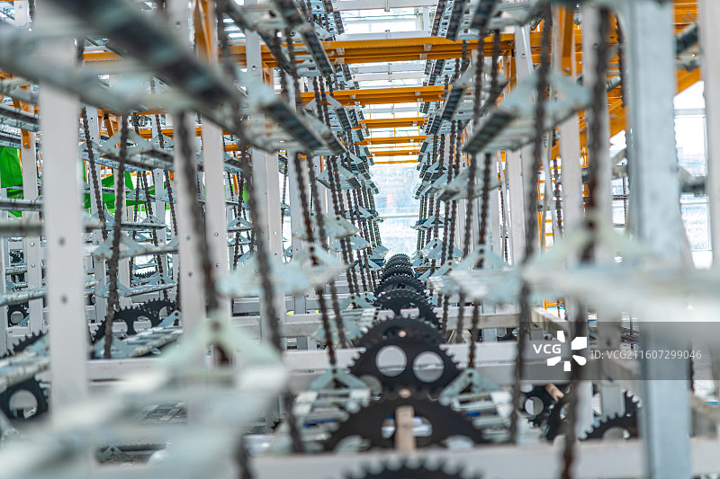 新疆 乌鲁木齐 米东区  育苗工厂 温室大棚图片素材