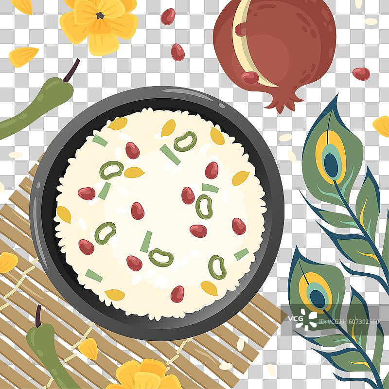 手绘戈帕尔卡拉图片素材