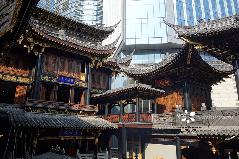 重庆市渝中区重庆罗汉寺药师殿图片素材
