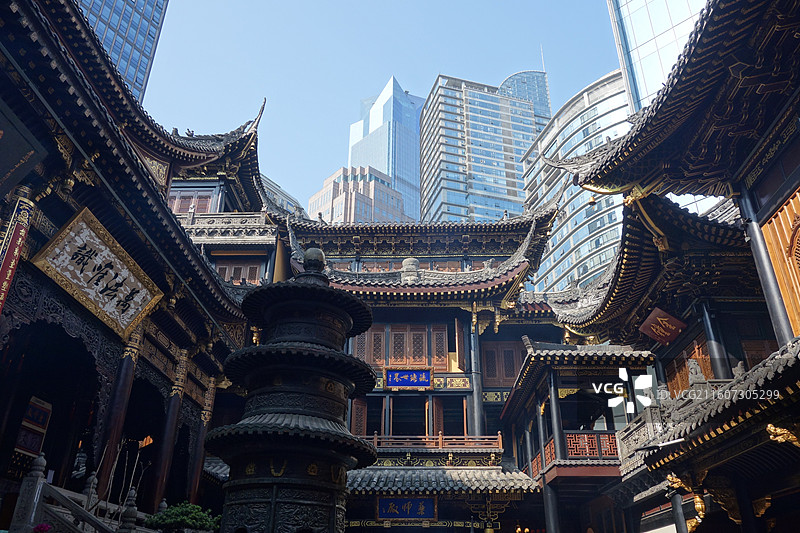 重庆市渝中区重庆罗汉寺药师殿图片素材