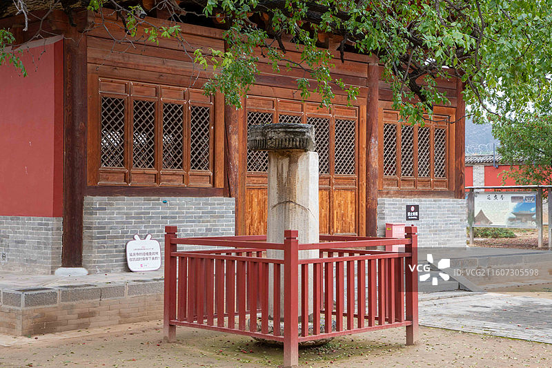 延庆寺宋构+经幢图片素材