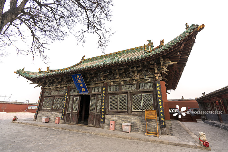 净土寺大殿图片素材