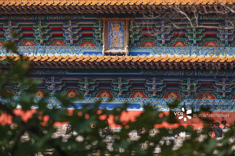 南京明孝陵 建筑图片素材