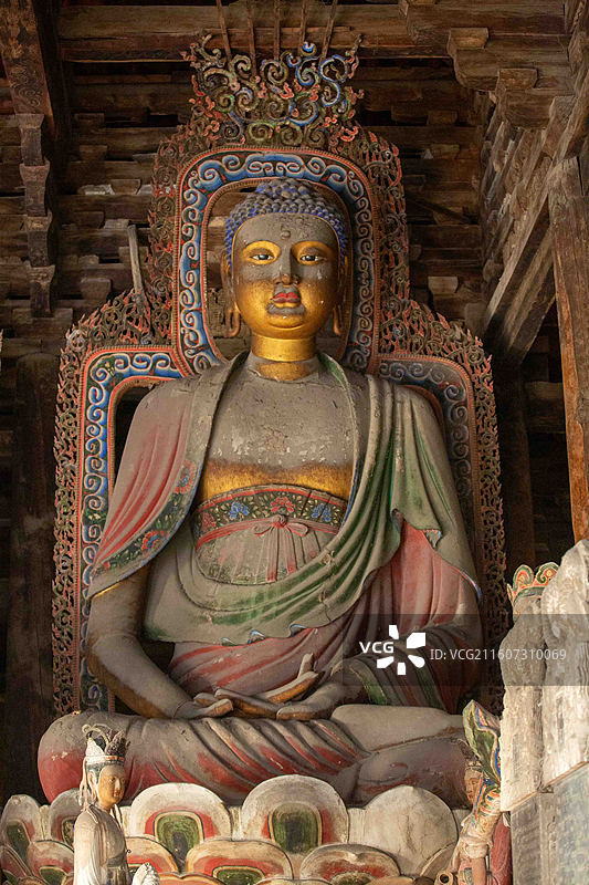 辽代奉国寺景区图片素材