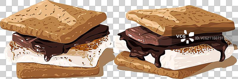 美味的斯莫尔斯甜点图片素材