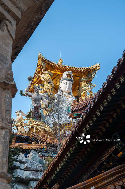 白瀑寺，北京六环外藏着这样一座 “魔幻” 寺庙图片素材