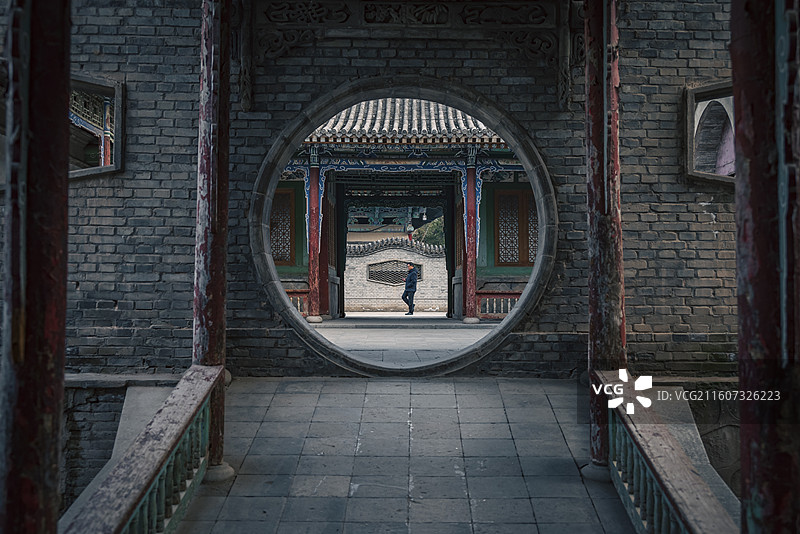 兰州五泉山公园图片素材