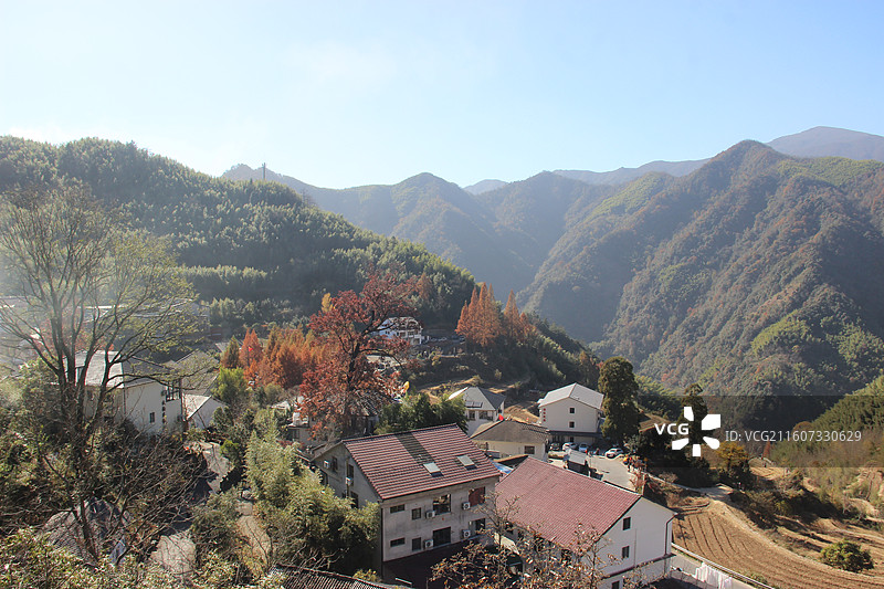 杭州 临安 神龙川风景区 临川古道 户外 徒步 旅游 风景图片素材