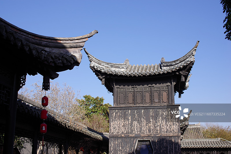 泰州口岸雕花楼景区图片素材