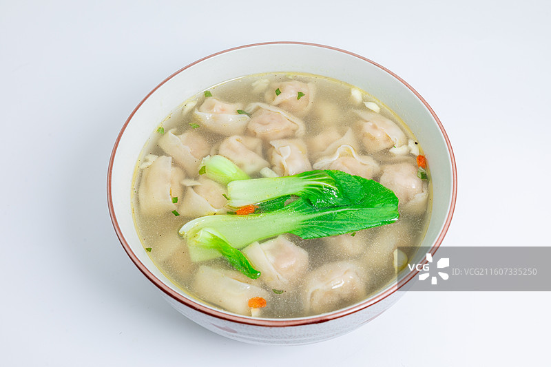 鸡汤小馄饨 鸡汤小云吞图片素材