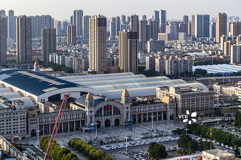 武汉汉口火车站图片素材