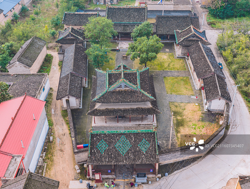 山西稷山县法王庙图片素材