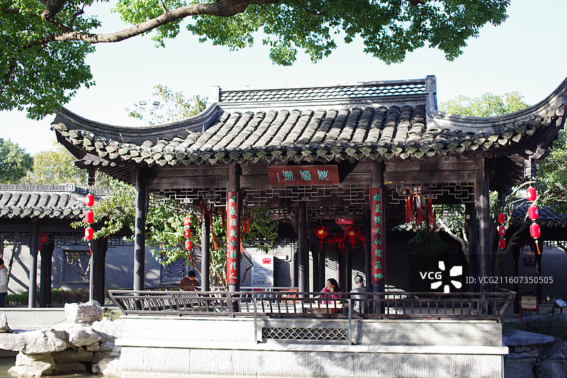 泰州口岸雕花楼景区图片素材