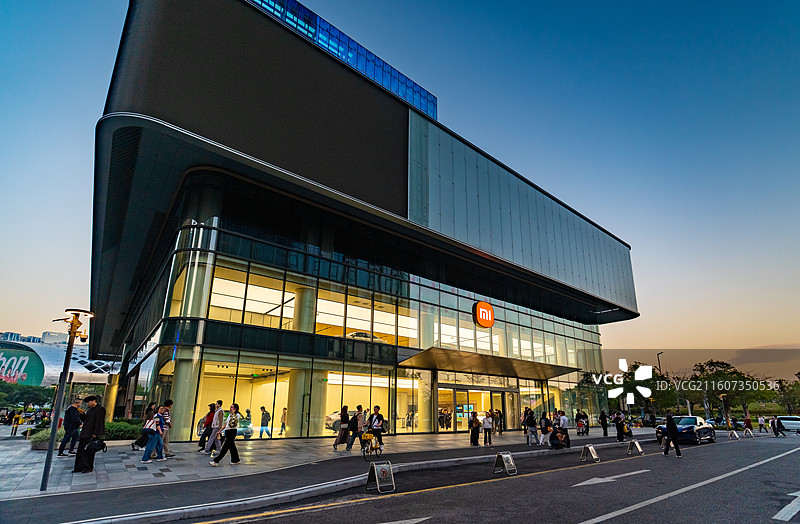 现代商业建筑外观图片素材