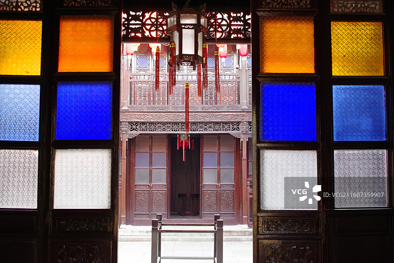 泰州口岸雕花楼景区图片素材