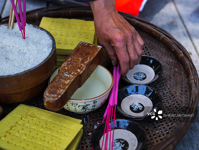 巴代文化祭品展示图片素材
