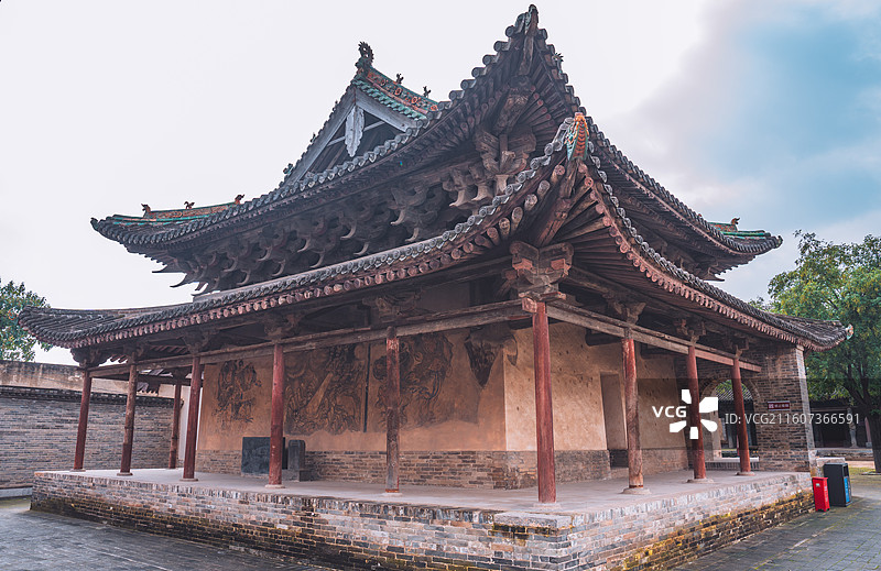 山西稷山县法王庙图片素材
