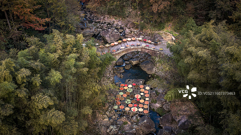 浙江余姚四明山丹山赤水景区图片素材